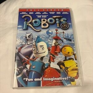 Robots Full Screen DVD 2005 Animated Comedy Adventure Full Screen Edition